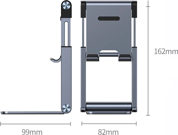 Mbajtës palosshëm për celular Ugreen LP263, alumini, Gri