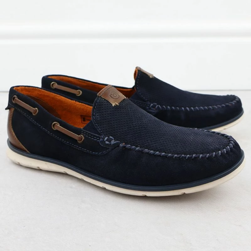 Këpucë lifestyle për meshkuj Bugatti, navy [Madhësia: 41]