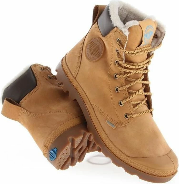 Këpucë për meshkuj Palladium Pampa Sport Cuff M 72992-228, ngjyrë kafe