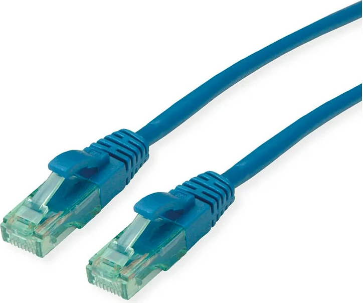 Kabllo rrjeti ROLINE 21.45.3147, Cat6a, 10 m, RJ-45 në RJ-45, UTP, blu