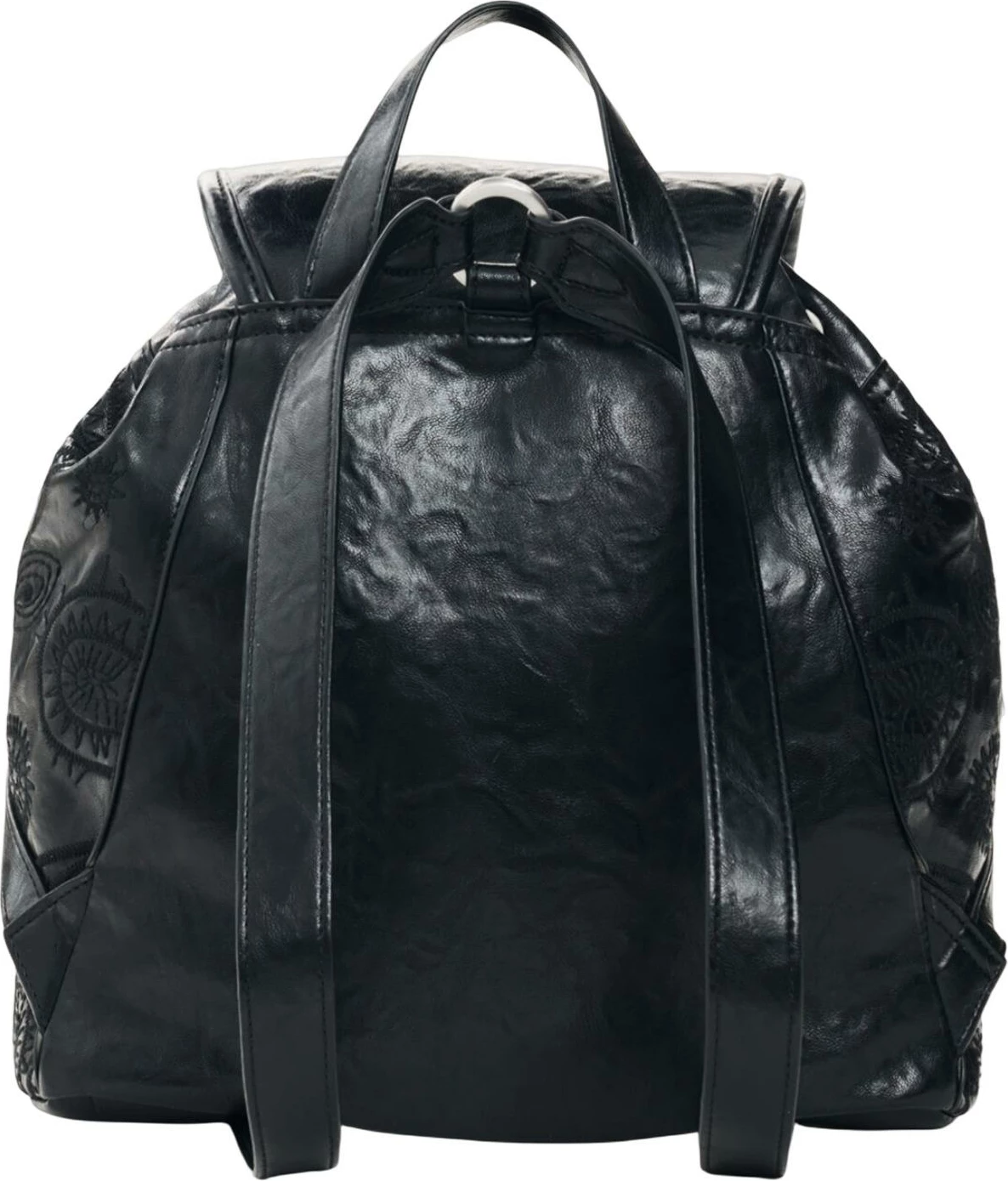 Çantë shpine Desigual BACK_SIROCO TULA MINI BLA, e zezë