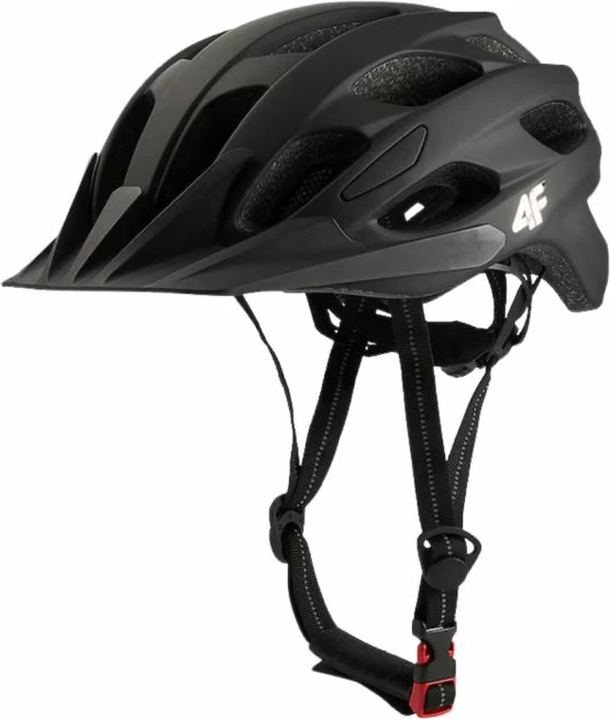 Helmetë biçiklete 4F U135, e zezë, S (51-54 cm)