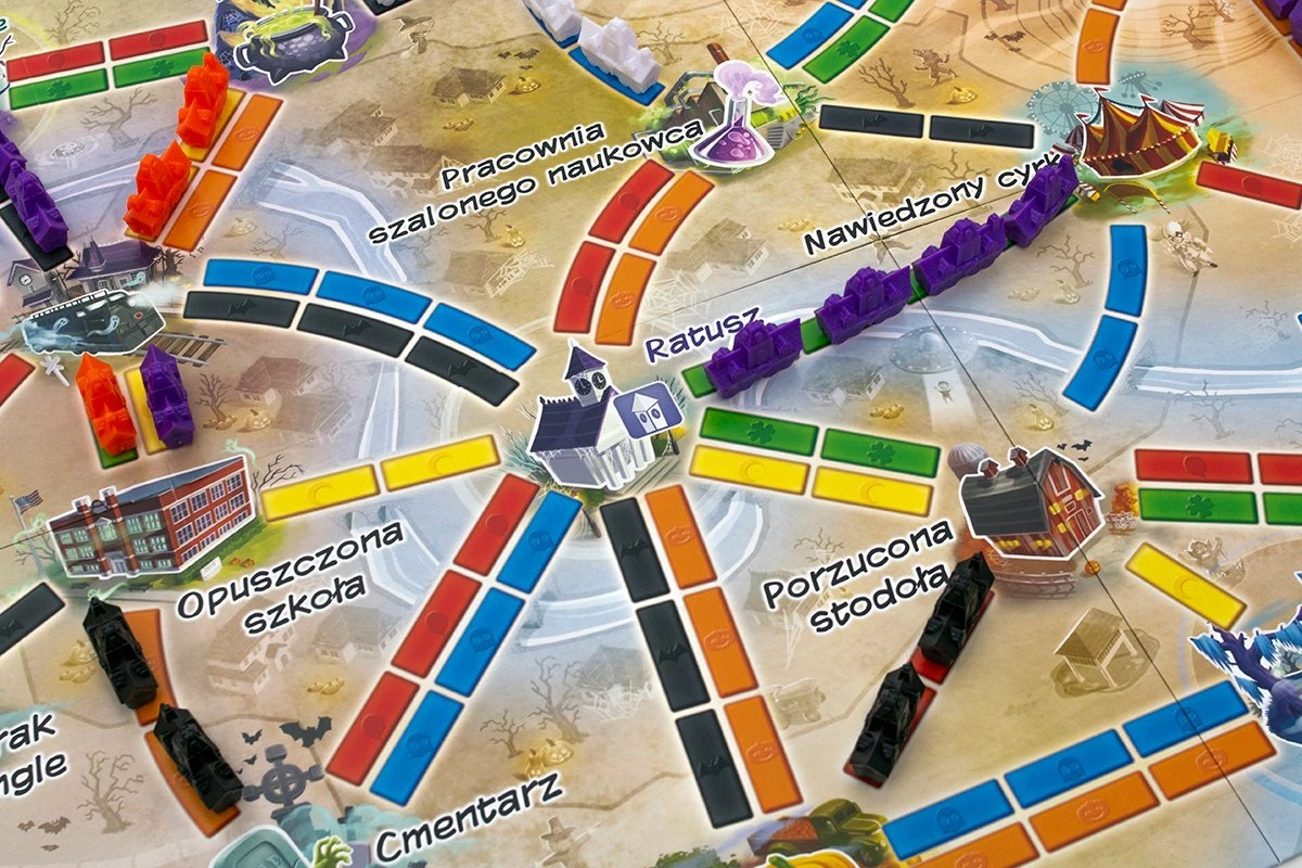 Lojë tavoline Rebel Ticket to Ride: Phantom, 2-4 lojtarë, 6+, 30 min, version polonisht