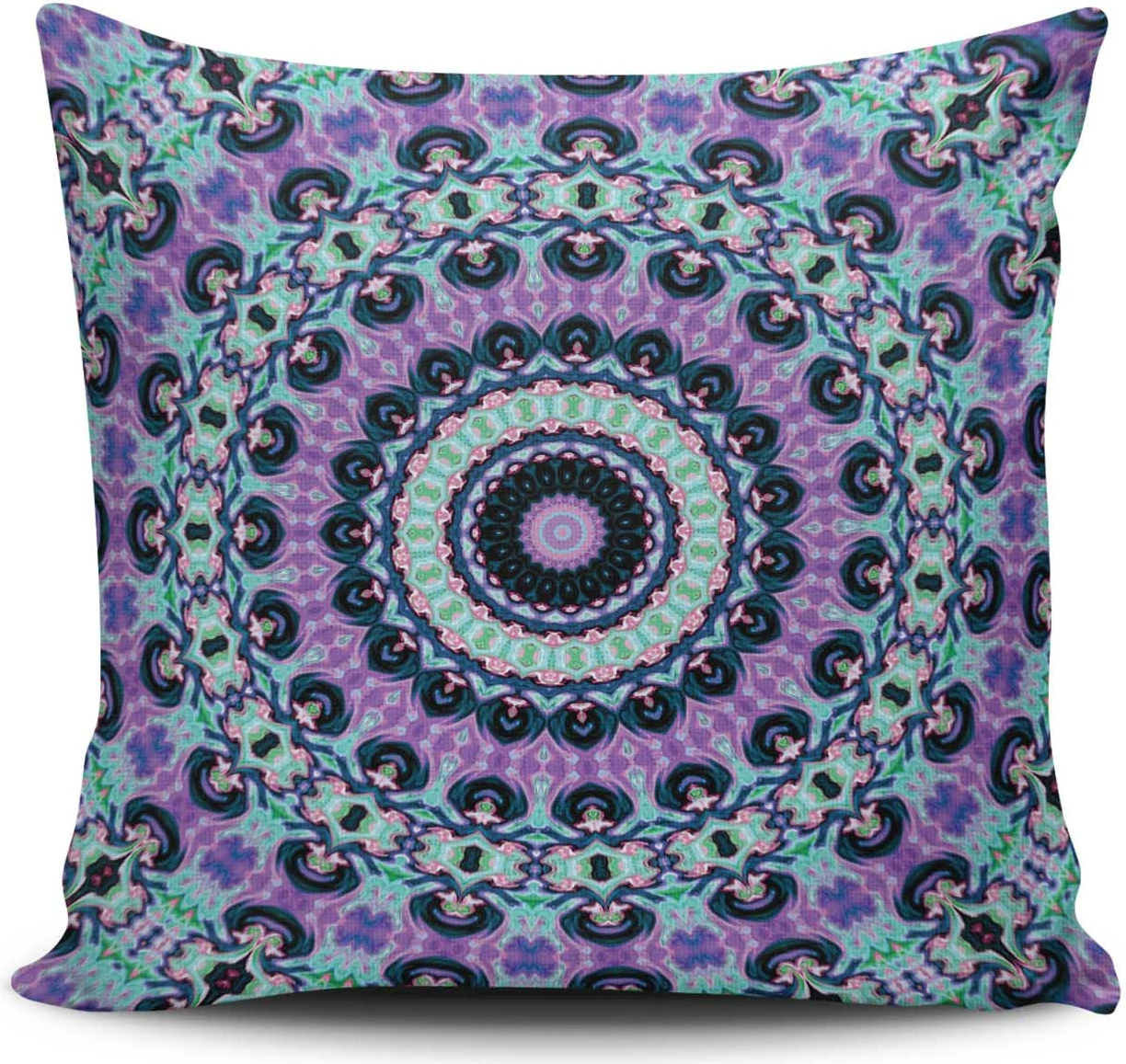 Jastëk dekorativ Aberto Design, MANDALA-06, shumëngjyrësh, 43x43cm