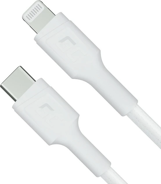 Kabllo USB-C në Lightning Green Cell, 1m, 480 Mbit/s, e bardhë