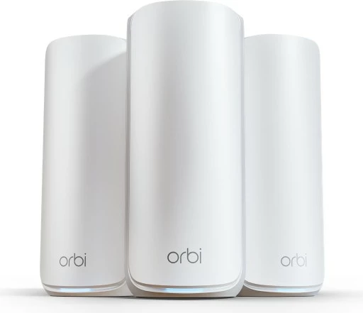 Router NETGEAR Orbi 870, Tri-band, 700 m², Bardhë