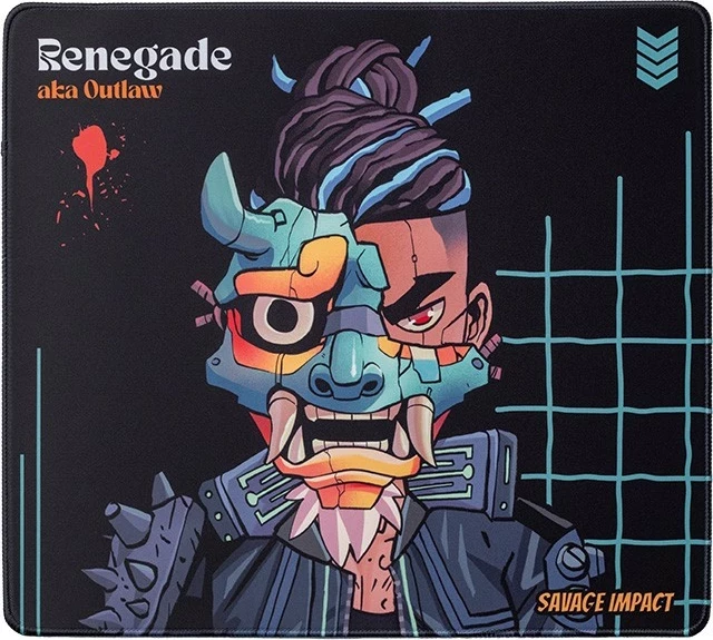Mauspad A4-Tech Bloody BP45 RENEGADE, 450x400x5 mm, Midnight