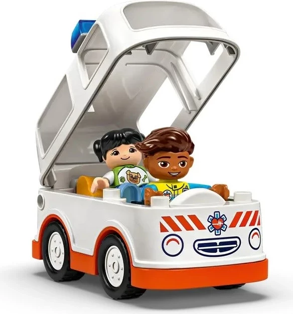 Set LEGO DUPLO 10447 Ambulancë me shofer