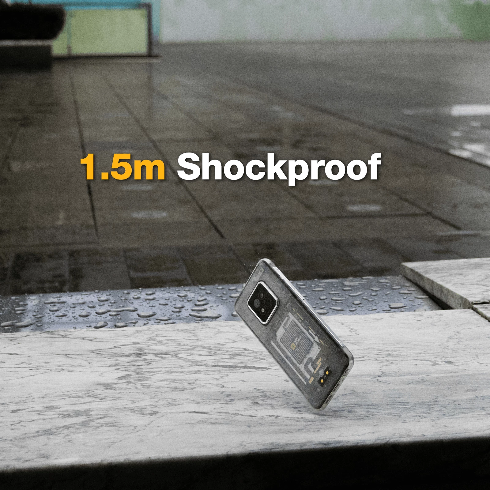 Celular AGM X6 Phantom 5G 8GB/128GB Dual SIM Android 14 6.78\" FHD+ kamerë 50MP Dual AI, i zi