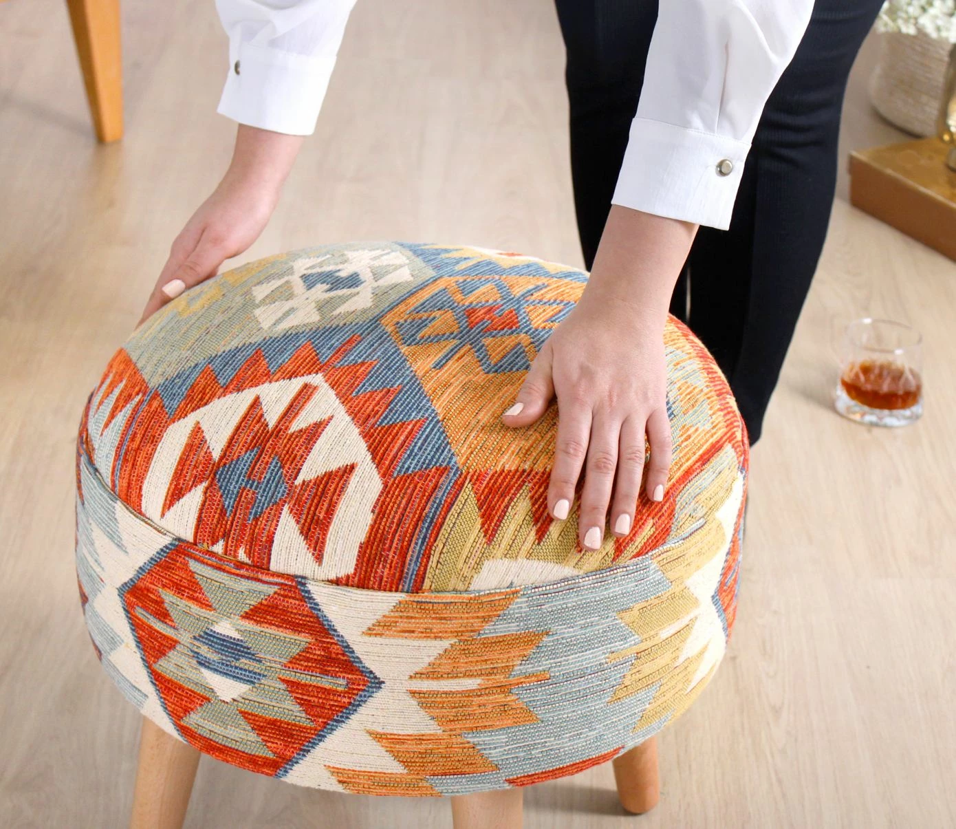 Puf Atelier del Sofa, Sefian, shumëngjyrësh