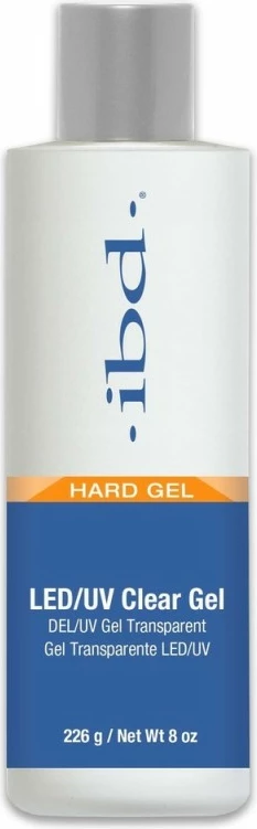 Xhel ndërtues për thonj IBD për femra Clear 226g