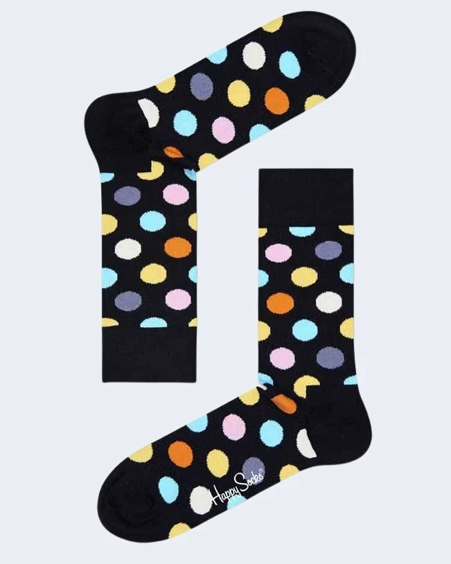Çorape të gjata për meshkuj Happy Socks BDO01 Big Dot, të zeza [Madhësia: 41 - 46]