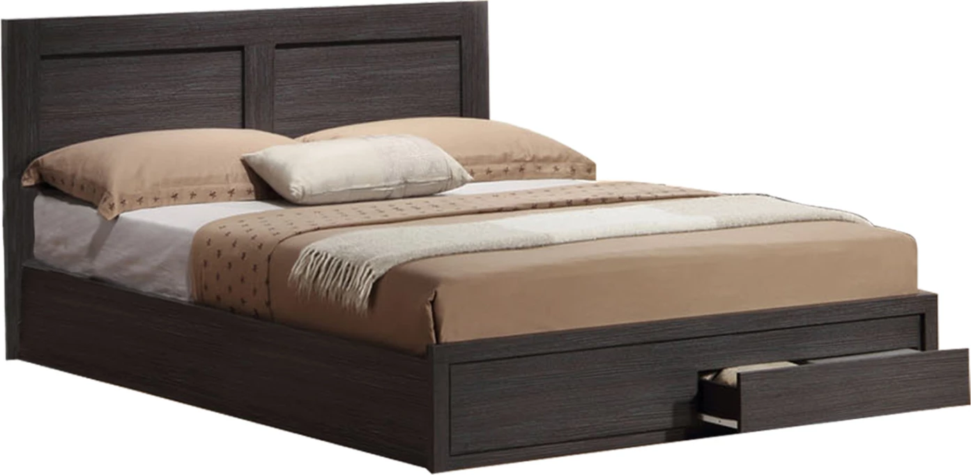 Krevat Capri FH312.01 me 2 sirtarë Zebrano 150x200