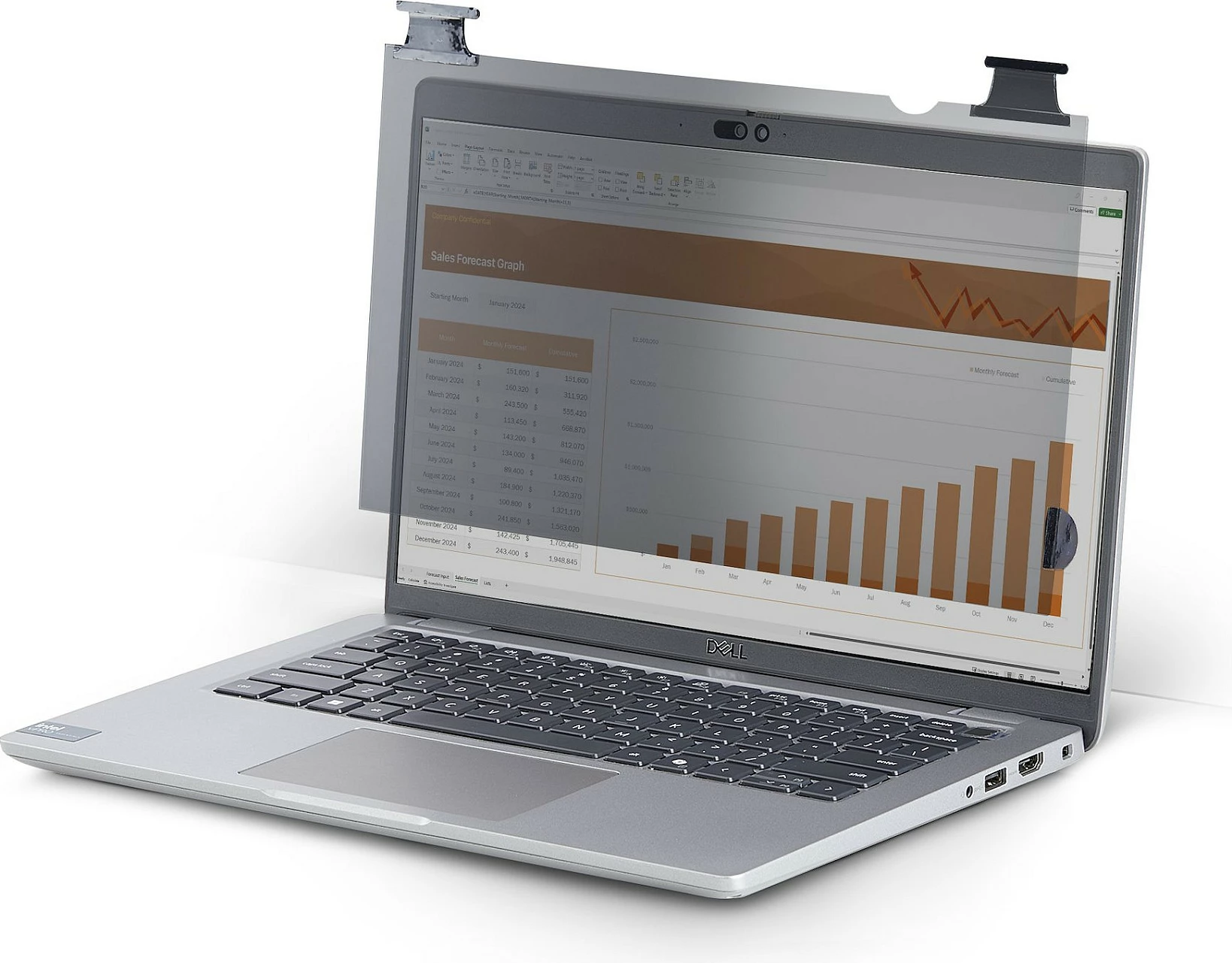 Filtri privatësie për ekran laptopi StarTech 13.3" 16:10, anti-glare, redukton dritën e kaltër, transparent