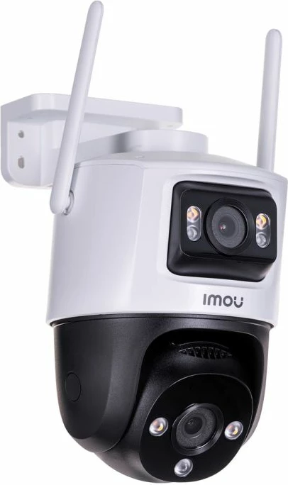 Kamerë sigurie IP Cruiser Dual 3MP, e zezë/bardhë