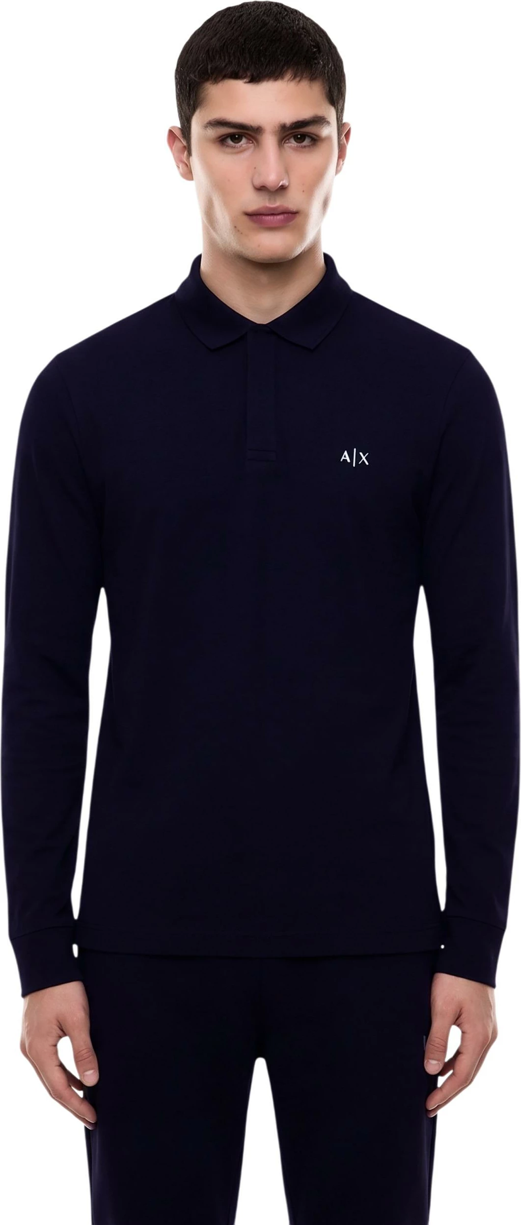 Maicë polo për meshkuj Armani Exchange XM001288 AF17321, kaltër e errët