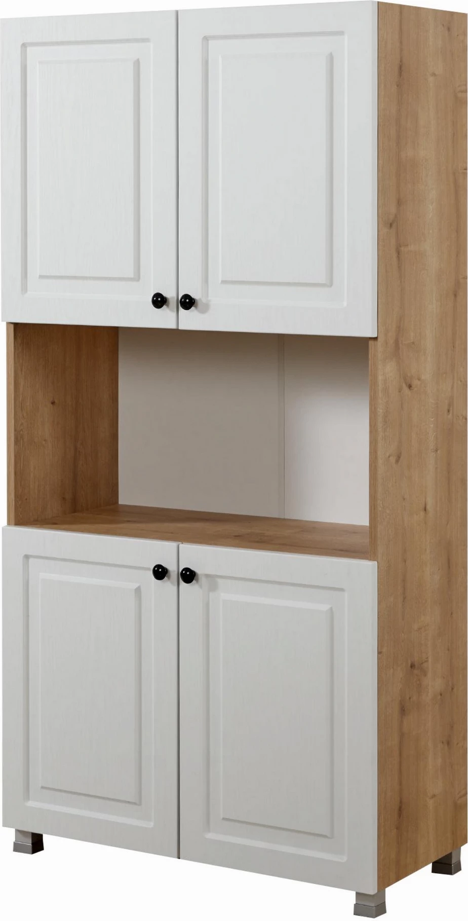 Dollap multifunksional Skye Decor, Tuvalle 019, ngjyrë lis safir dhe arre