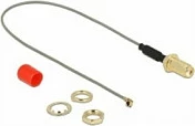 Kabllo antene DeLOCK 89833, SMA në MHF, 0.2 m, 50 Ω, gri