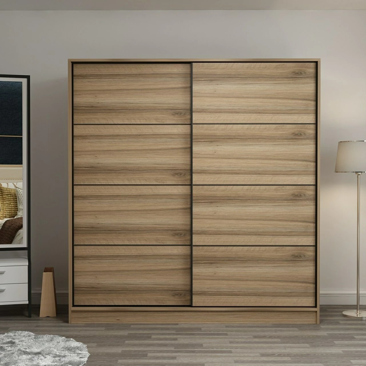 Dollap Hanah Home, Kale, dore, 180x210x52cm