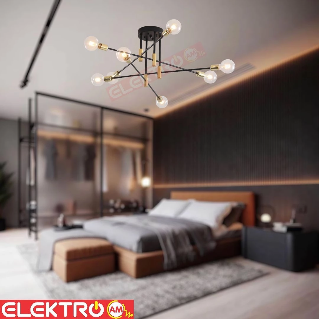 Abazhur klasik 8 llampa