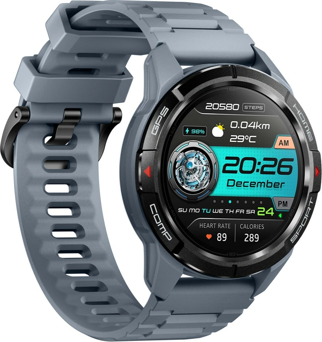 Smartwatch Mibro GS Active, 1.3 inç, 400 mAh, Gri