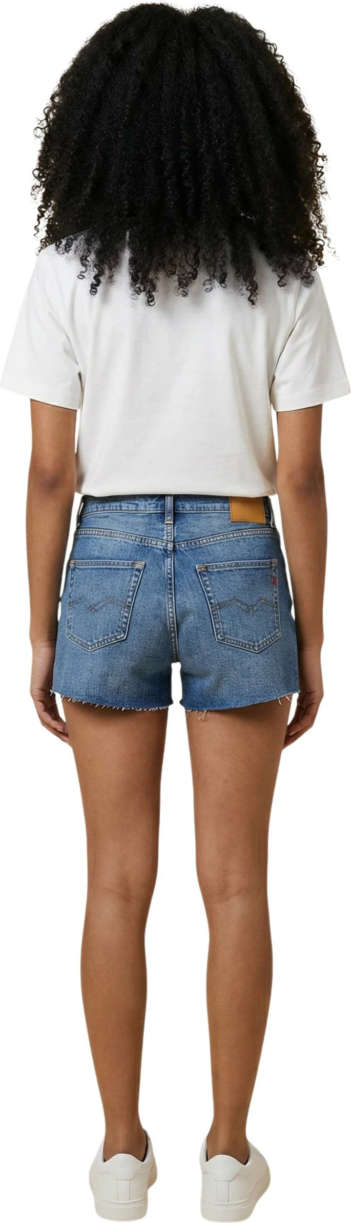 Shorce për femra Replay Straight WA548 .000.800 177, denim [Madhësia: W25]