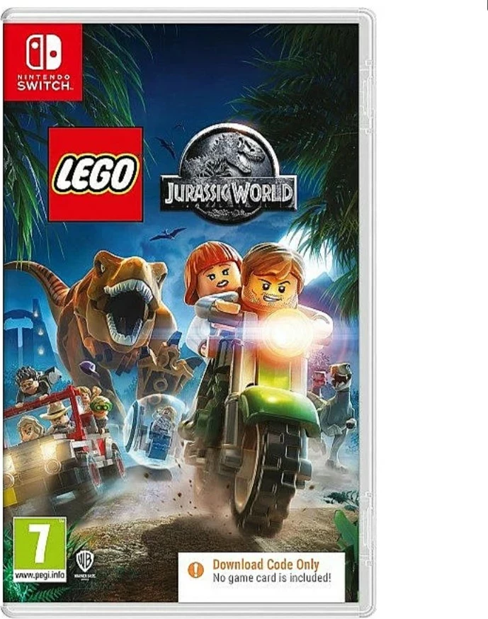 Lojë Nintendo Switch Warner Bros Interactive LEGO Jurassic World, CIAB (kod shkarkimi)