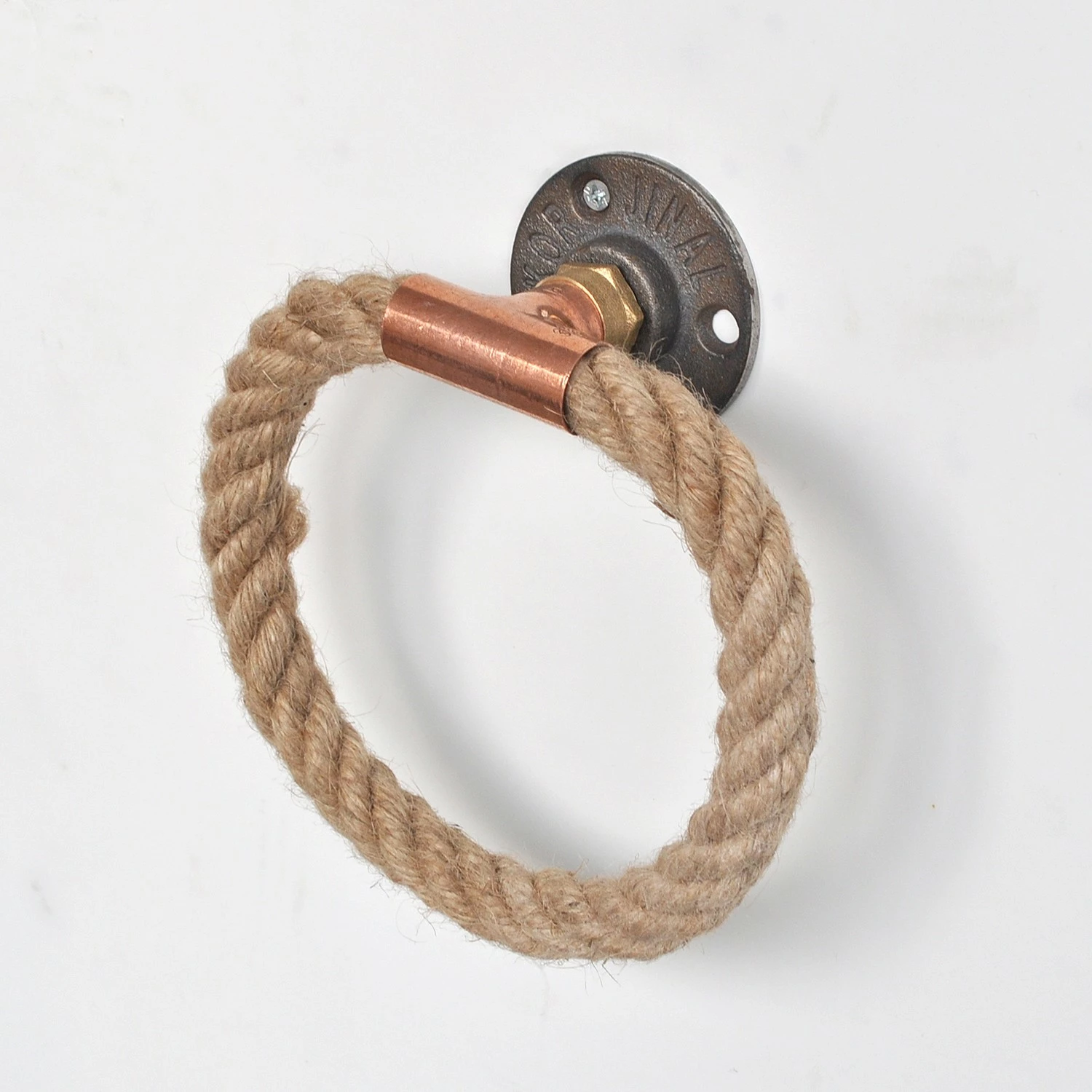 Varëse muri Pipe Hook, ngjyrë ari rozë, Cop011