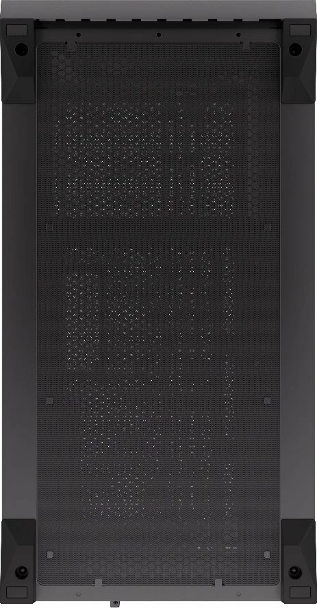 Kasë Krux Palum KRXD008 Midi Tower ATX/Micro-ATX/Mini-ITX, USB-C, 2x120mm fans, pa PSU, zezë/kafe