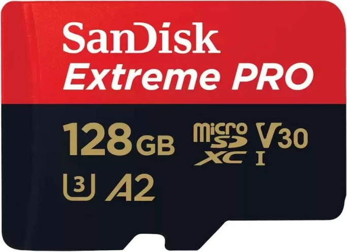 Kartelë memorie SanDisk Extreme PRO microSDXC 128GB, 200/90 MB/s, A2 V30