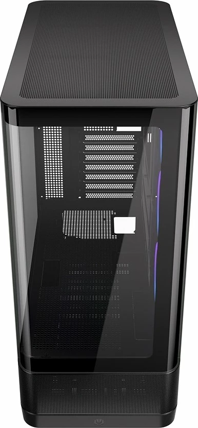 Kasë Endorfy Aquarius 8000 Corona EY2A021, midi tower, e-ATX/ATX, me xham panoramik, USB-C, e zezë