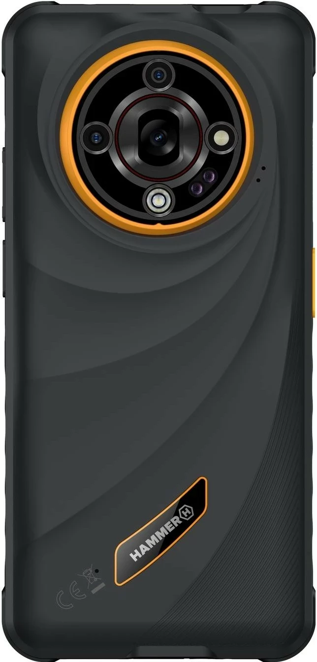 Celular myPhone Hammer Iron 6 5G, 8/256GB, portokalli