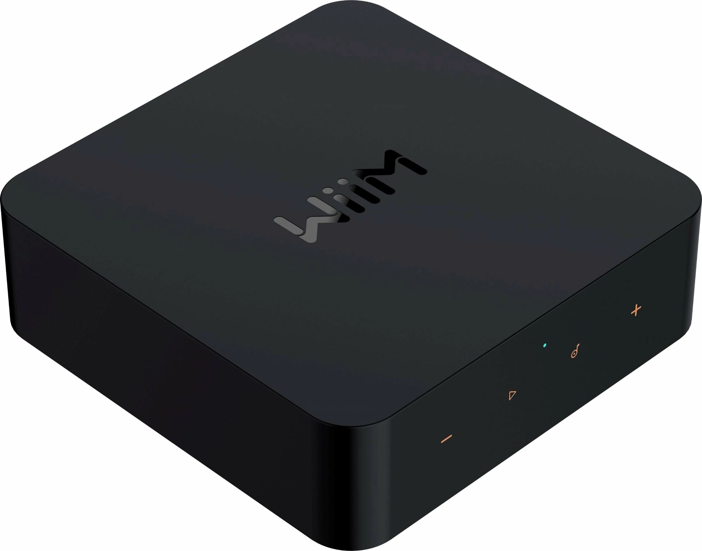 Streamer audio WiiM Pro Plus Roon Ready Hi-Res, Wi‑Fi/Bluetooth/Ethernet, i zi, me telekomandë