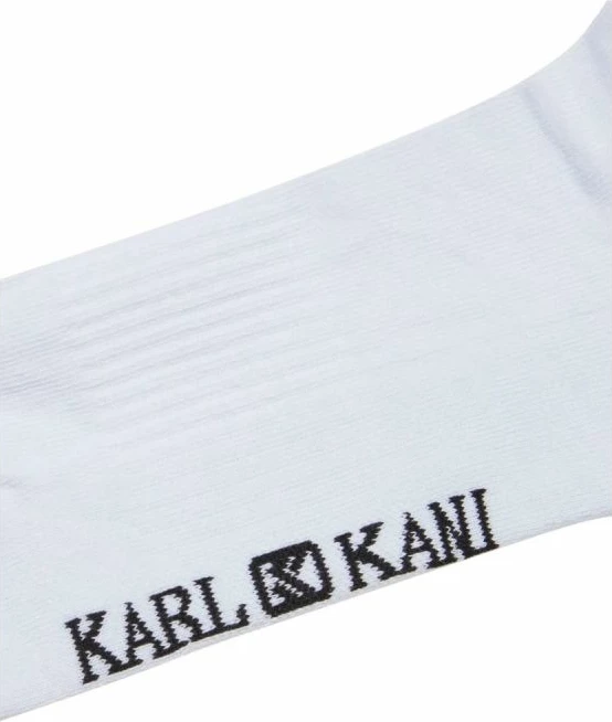Çorape Karl Kani Signature Long 6-pack, të bardha