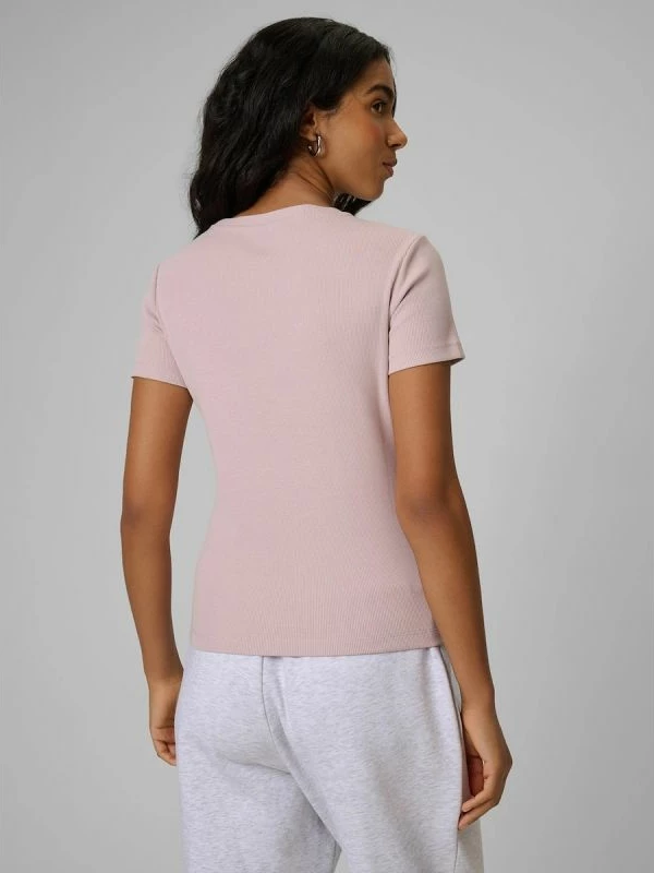 Maicë slim për femra 4F 4FRSS26TTSHF3629, e bardhë [Madhësia: XS]