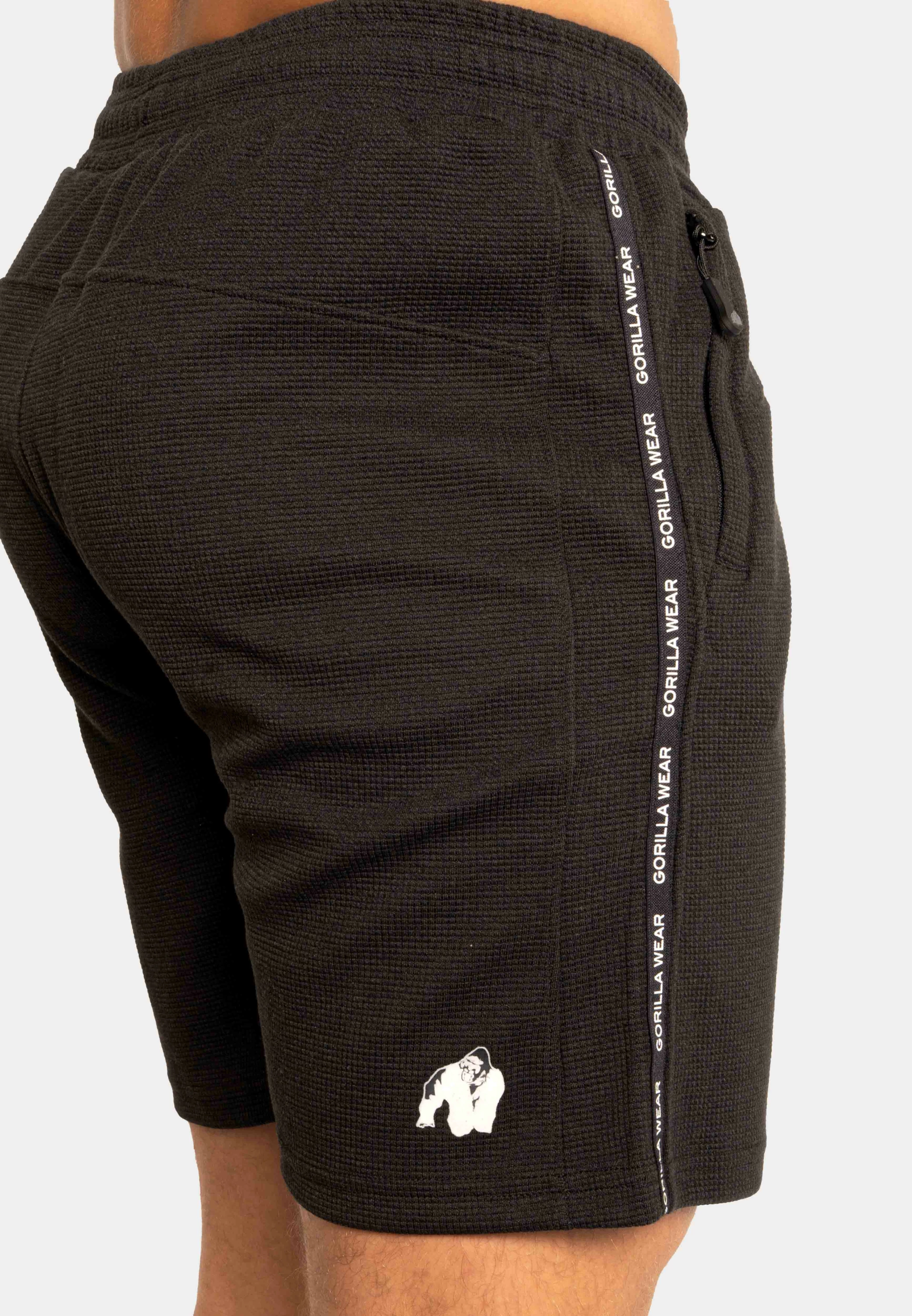 Harvey Track Shorts - Black [Madhësia: 2XL]