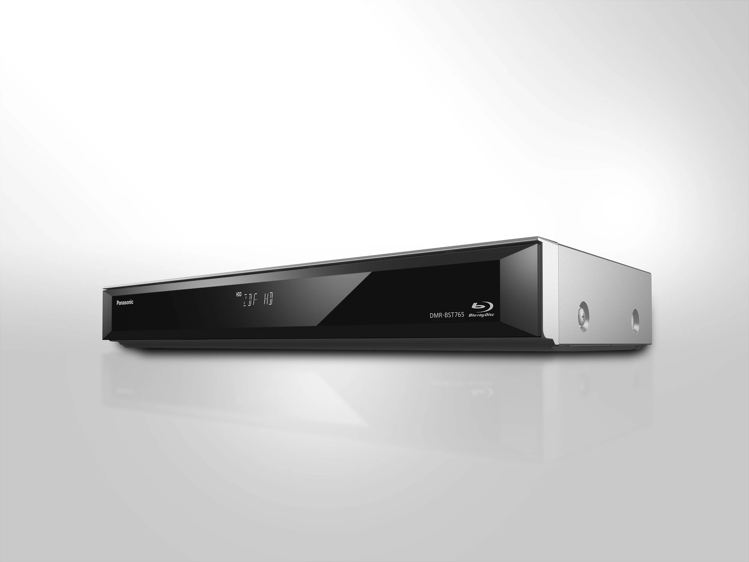 Blu-ray rekorder Panasonic DMR-BST765AG, HDD 500GB, 4K upscaling, Wi‑Fi, i bardhë