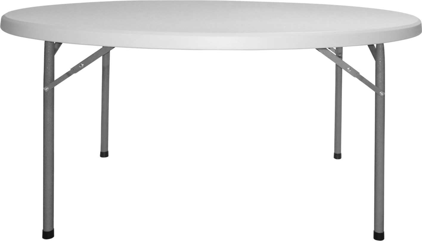 Tavolinë e rrumbullakët për konferenca FH5062 Φ122x74cm, këmbë të palosshme