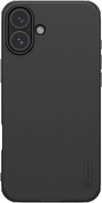 Mbështjellës Nillkin Super Frosted Shield Pro për iPhone 16, i zi