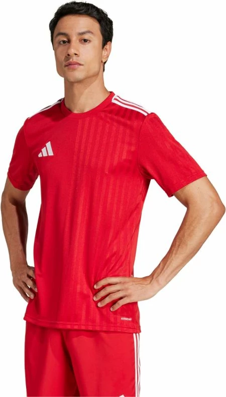 Fanellë futbolli për meshkuj adidas, e kuqe