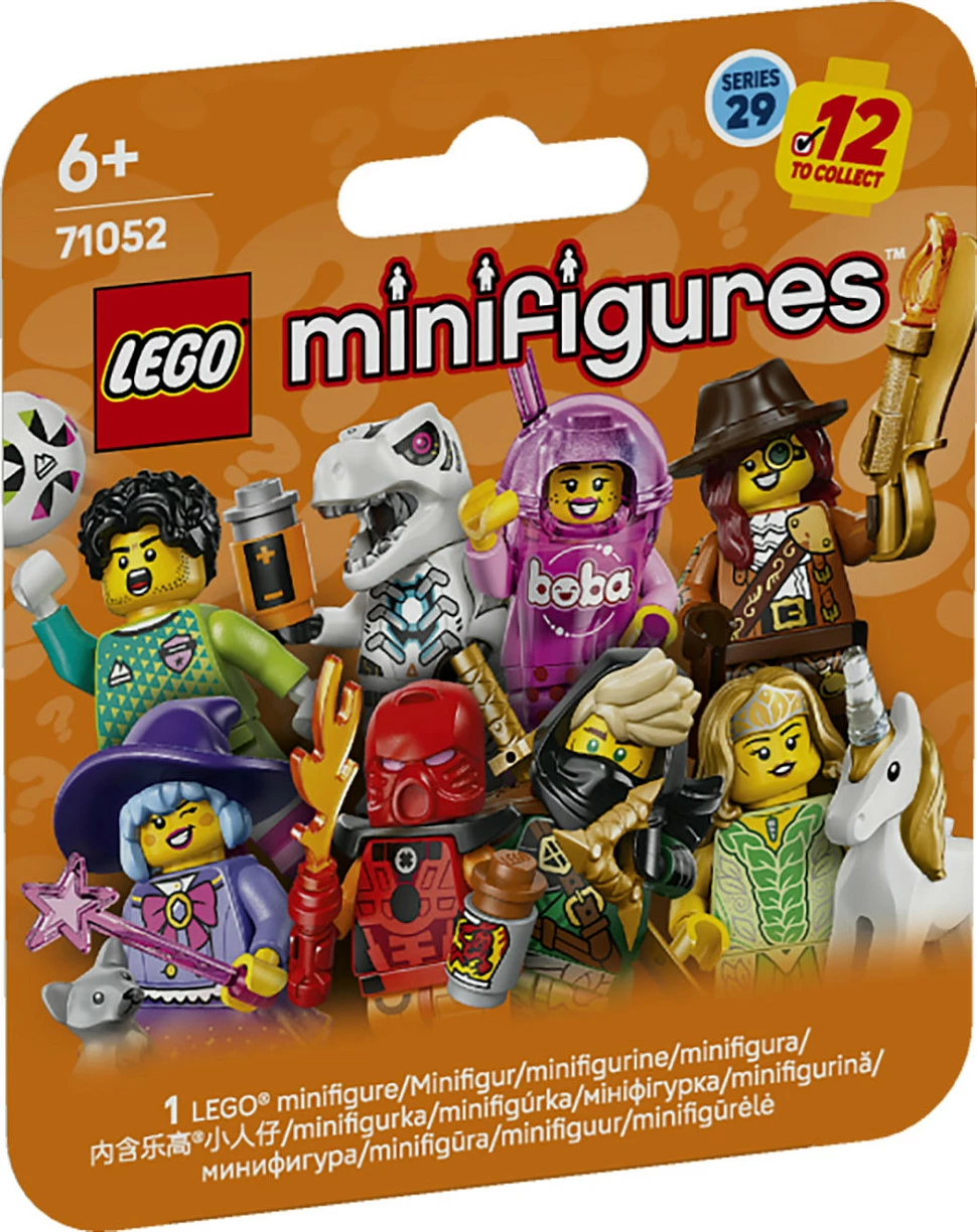 Set LEGO Minifigures 71052, Seria 29, 8 pjesë, multikolor