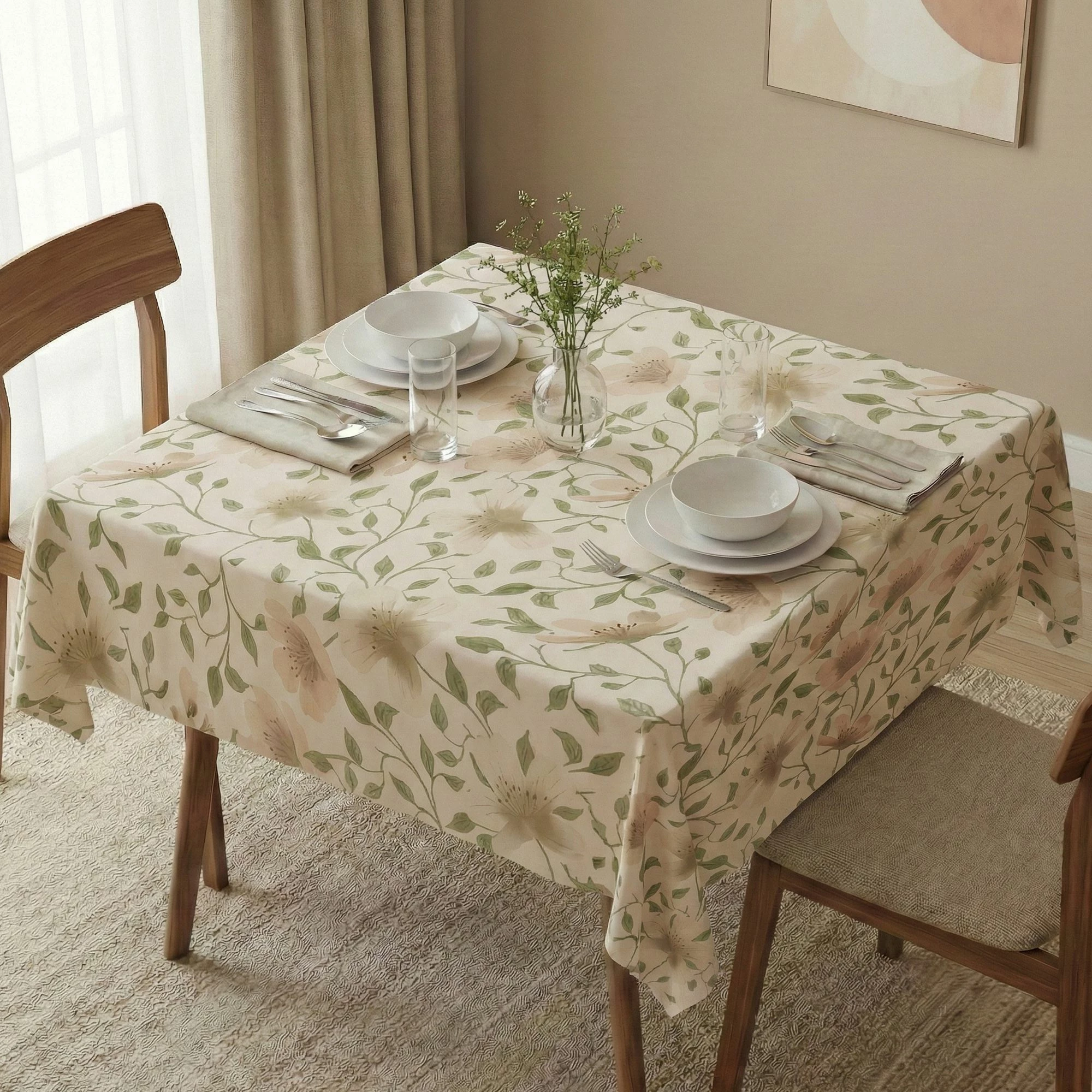 Mbulesë tavoline Hermia, Asr-tblclt25-41, 140x140cm