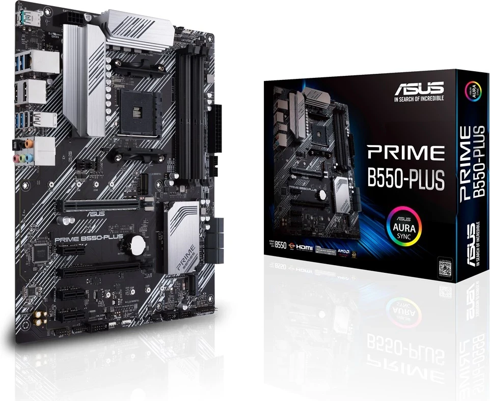 Pllakë amë ASUS Prime B550-Plus, Socket AM4, AMD B550