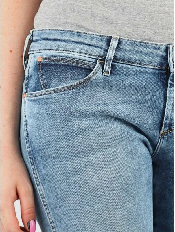 Pantallona xhins femra Wrangler, blu [Madhësia: W31 L32]