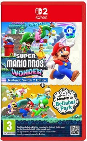 Lojë Nintendo Switch 2 Super Mario Bros Wonder + Tutti al Parco Bellabel