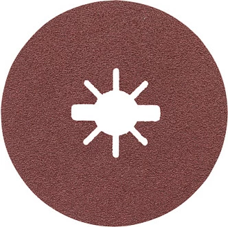Disk lëmues Bosch Expert for Metal R444, 125 mm, granulim 60, kafe e kuqërremtë