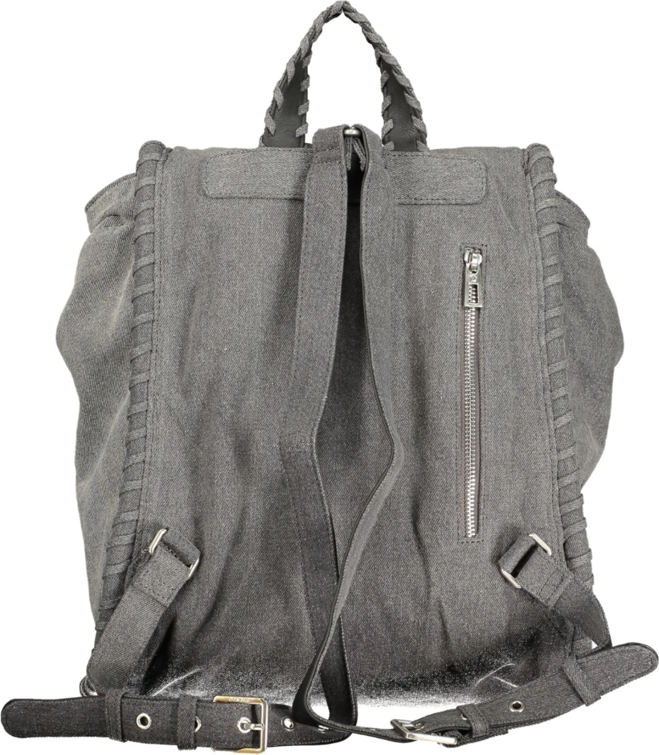 Çantë shpine për femra Desigual Mickey Kiss Noira, gri