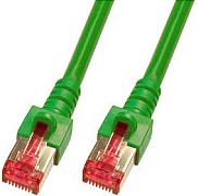 Kabllo rrjeti EFB Elektronik Cat6 S/FTP 0.25m, RJ-45 në RJ-45, e gjelbër