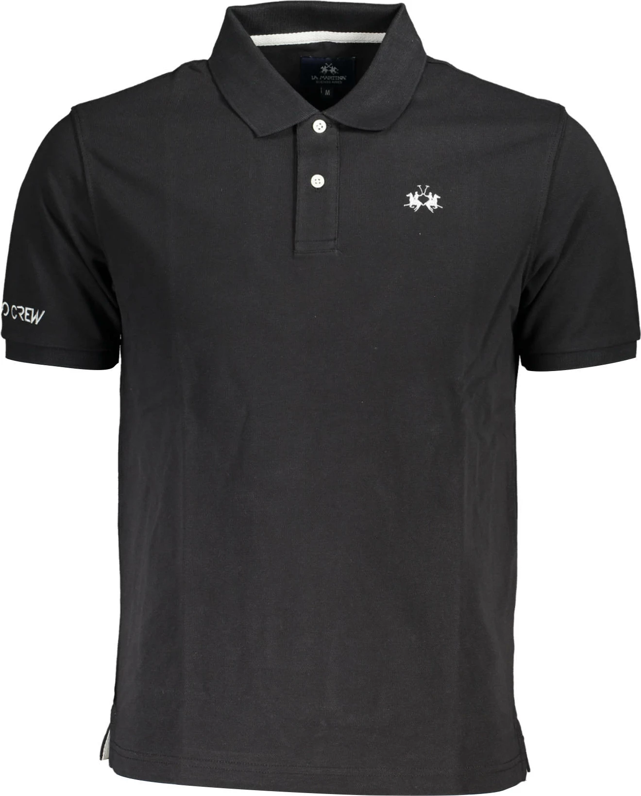 Maicë polo LA MARTINA për meshkuj, e zezë