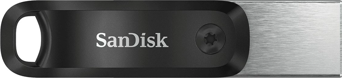 USB Flash SanDisk iXpand, 64 GB, USB Type-A / Lightning, Zi, Argjend